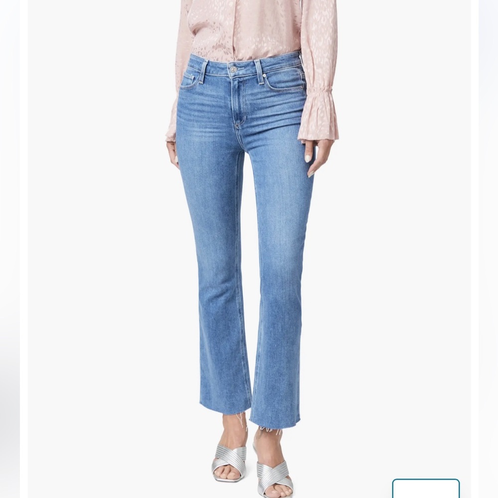 Paige Claudine Kick Flare with Raw Hem